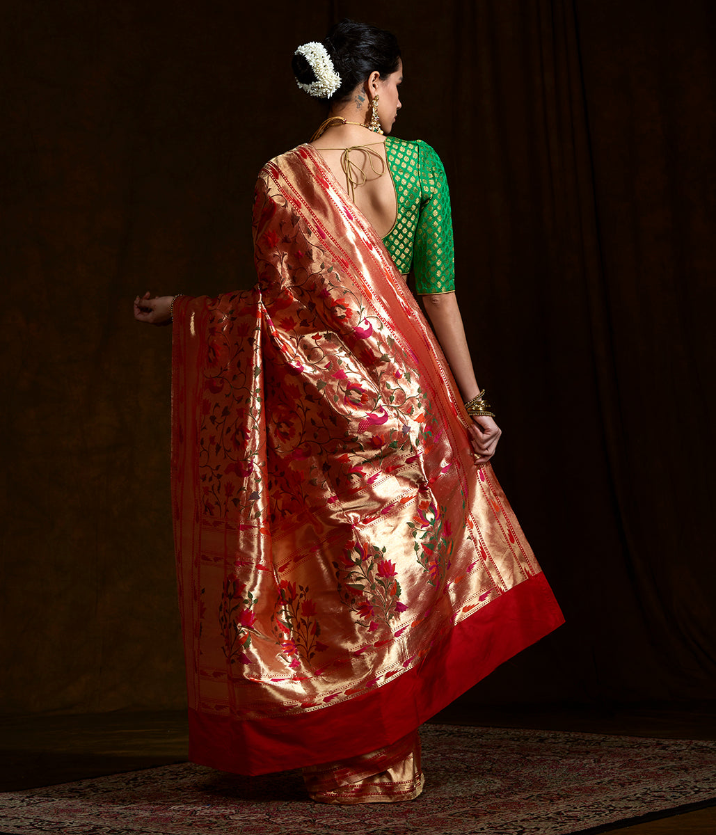 Handwoven_Banarasi_Paithani_saree_with_meenakari_WeaverStory_03