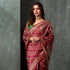 Handwoven_Banaras_Baluchari_in_Mahroon_with_Small_Floral_Booti_and_Kalka_Pallu_WeaverStory_01