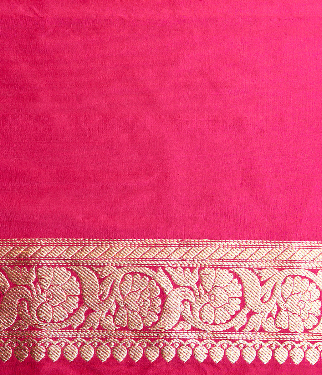 Pink_Kadhwa_banarasi_saree_with_konia_pallu_and_chaand_boota_WeaverStory_05