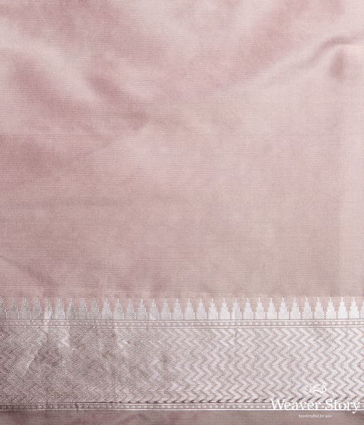 Taupe_Handwoven_Banarasi_with_Gold_and_Silver_Zari_Jaal_WeaverStory_05
