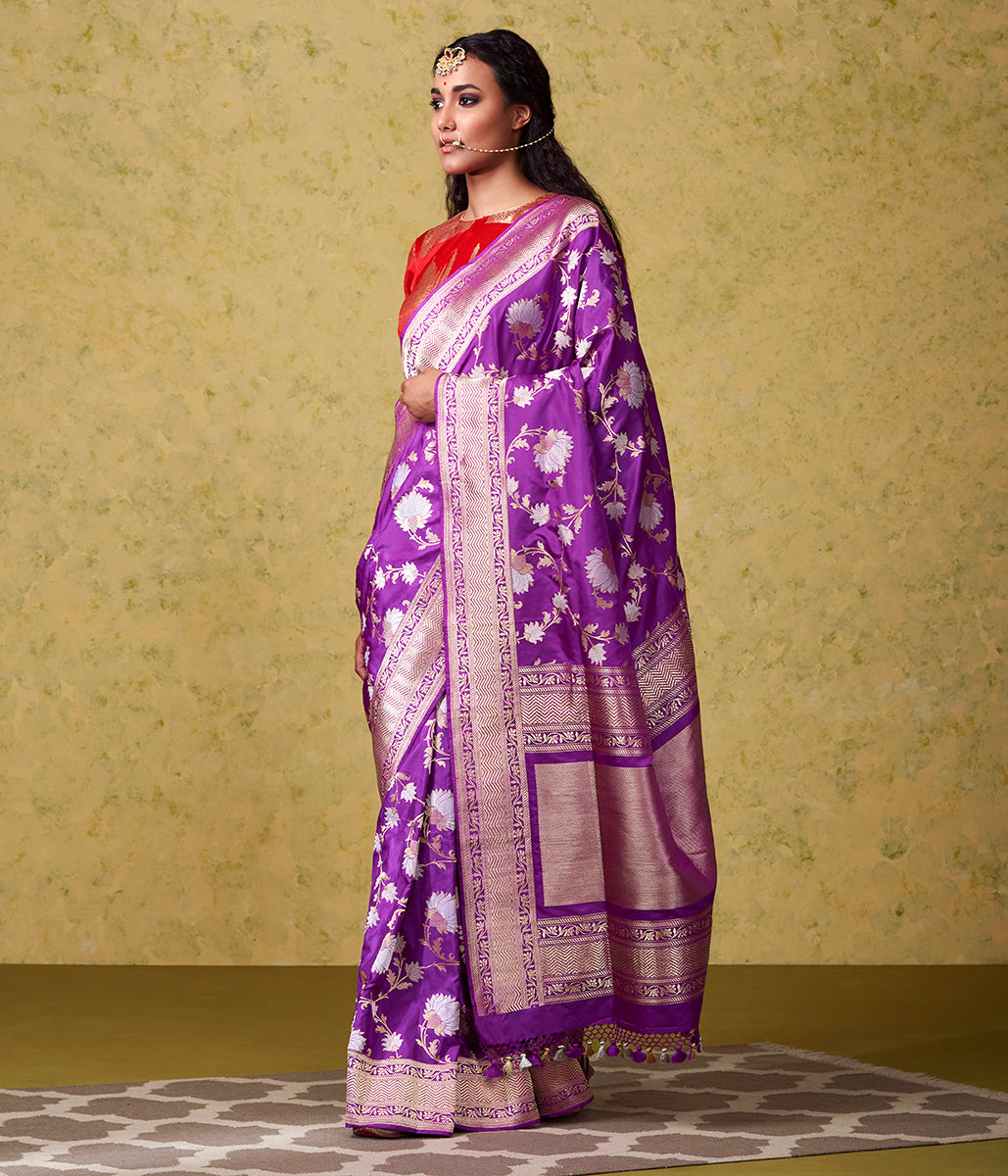 Handloom_Purple_Sona_Rupa_Kamal_Jangla_WeaverStory_02