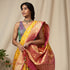 Handwoven_Banarasi_Patola_Saree_in_Mustard_and_Peach_WeaverStory_01