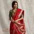 Handwoven_Red_Paisley_Booti_Saree_with_Konia_WeaverStory_01