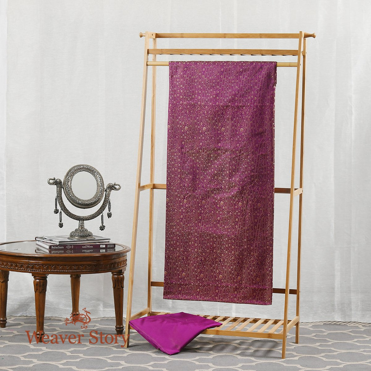 Handwoven_Purple_Jamawar_Suit_Set_with_Paisleys_WeaverStory_01