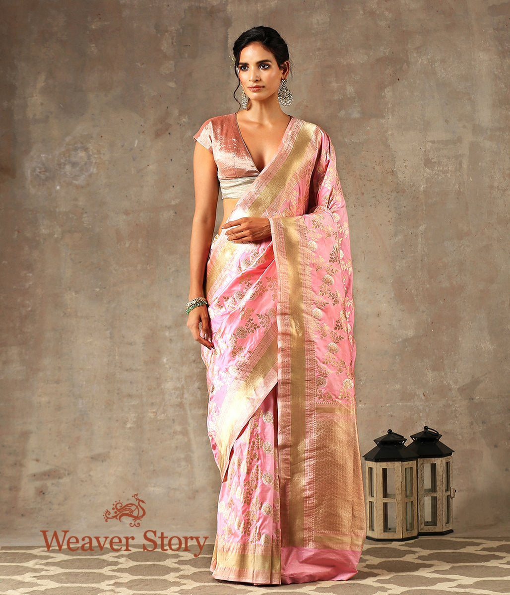 Handwoven_Soft_Pink_Sona_Rupa_Cutwork_Jaal_Saree_WeaverStory_02