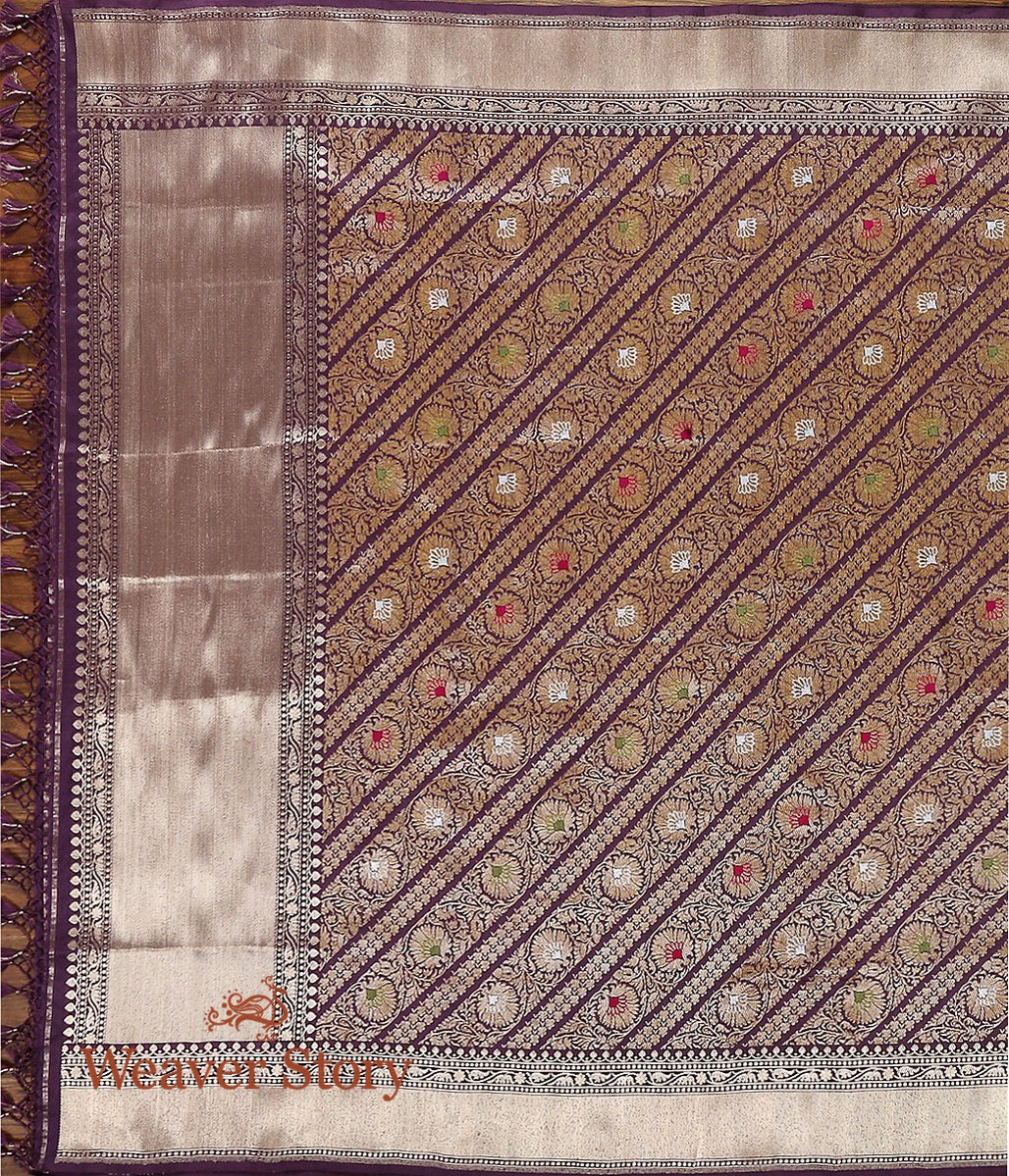 Handloom_Mauve_Aada_Kimkhab_Dupatta_WeaverStory_02