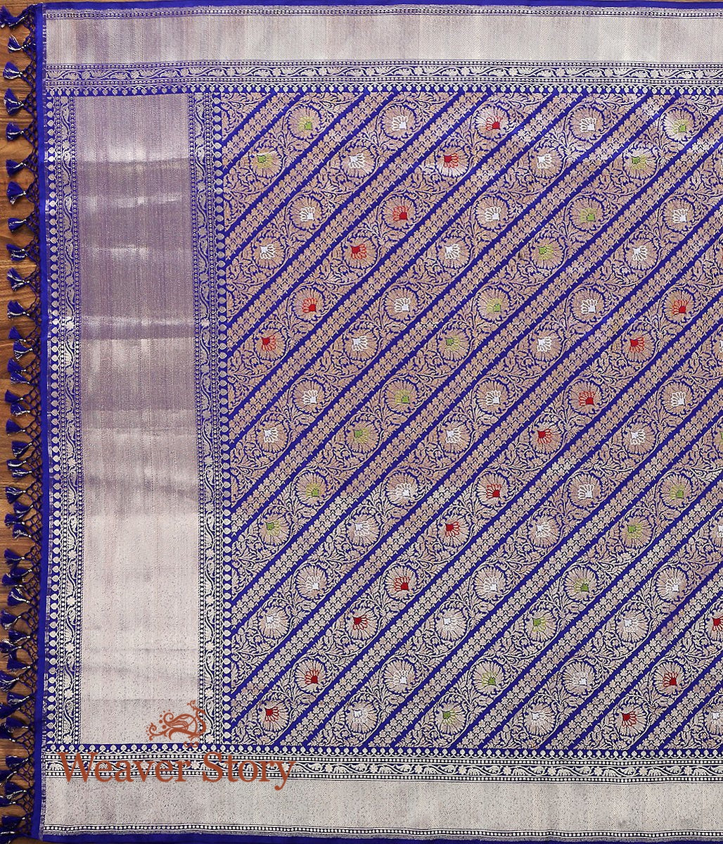 Handloom_Purple_Aada_Kimkhab_Dupatta_WeaverStory_02