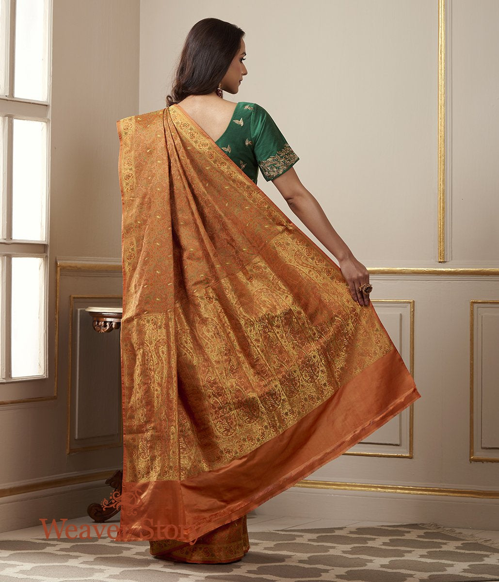 Handloom_Mustard_Tanchoi_Jamawar_Saree_with_Zari_Woven_Paisleys_WeaverStory_03