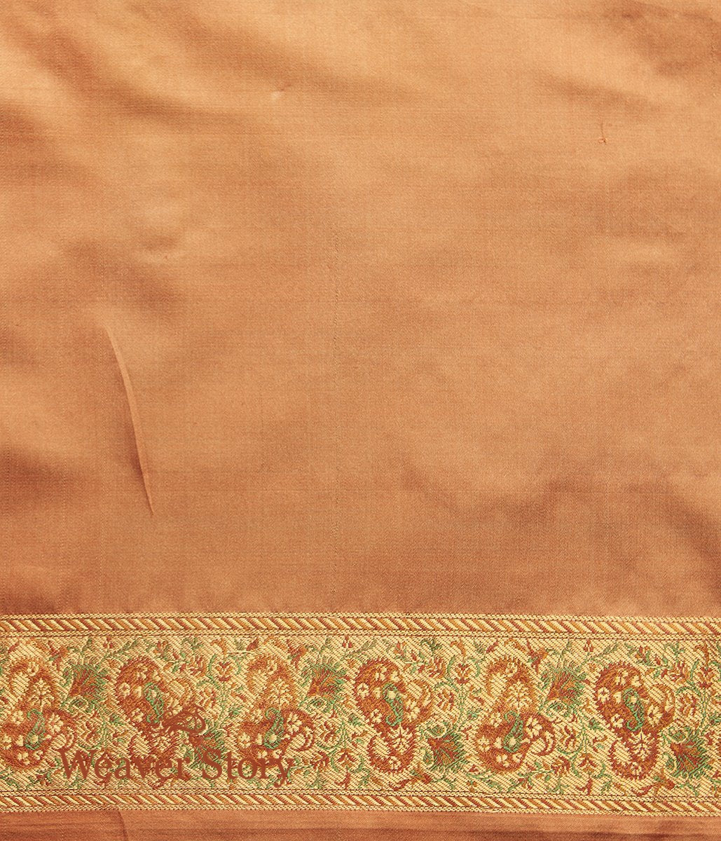 Handloom_Mustard_Tanchoi_Jamawar_Saree_with_Zari_Woven_Paisleys_WeaverStory_05