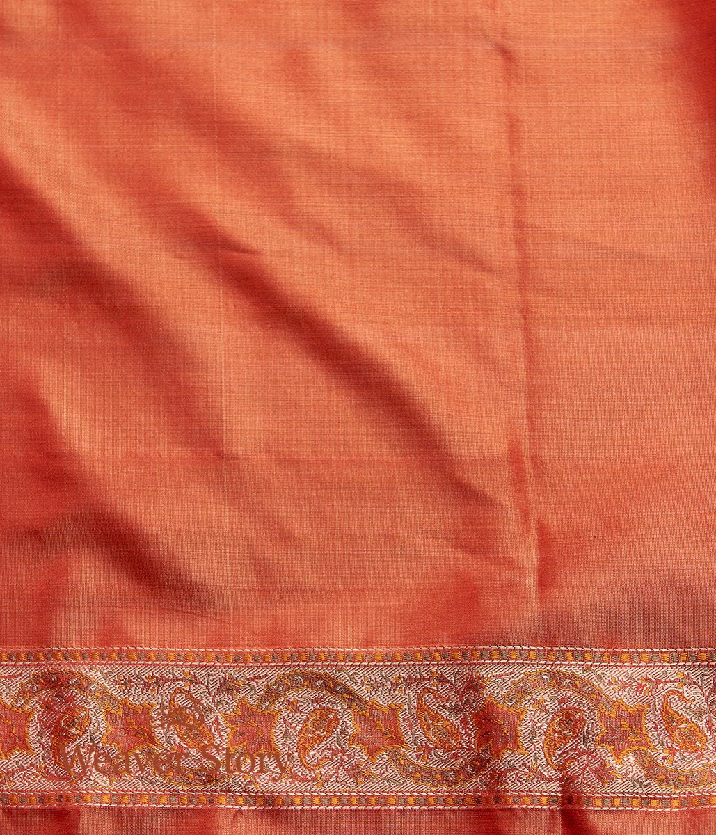 Handwoven_Red_Banarasi_Jamawar_Saree_with_Woven_Paisleys_WeaverStory_05