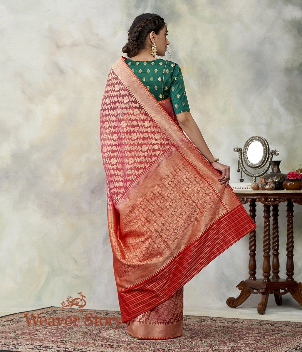 Handwoven_Brick_Red_Kora_Silk_Banarasi_Saree_with_Diagonal_Bel_WeaverStory_03
