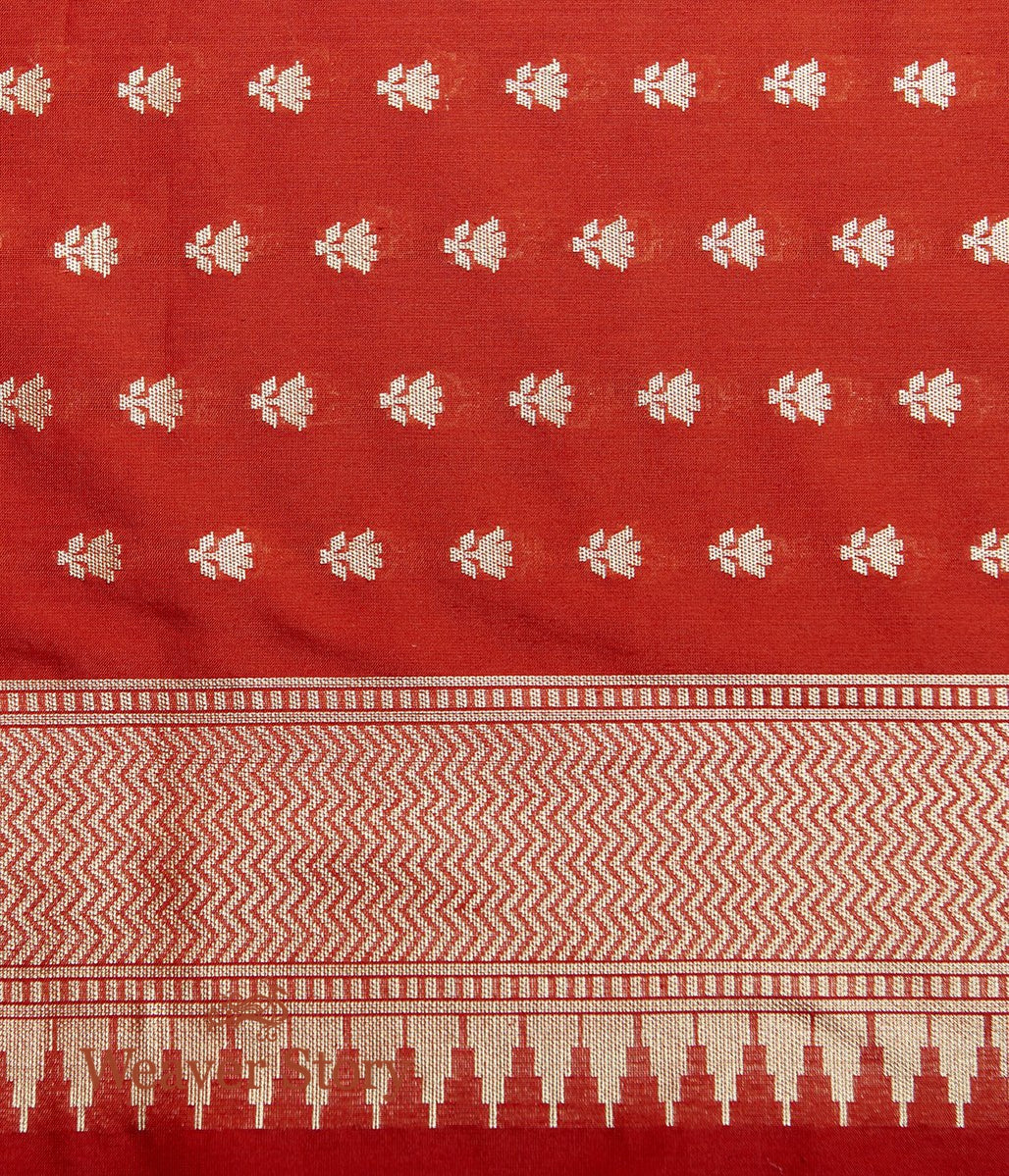 Handwoven_Brick_Red_Kora_Silk_Banarasi_Saree_with_Diagonal_Bel_WeaverStory_05