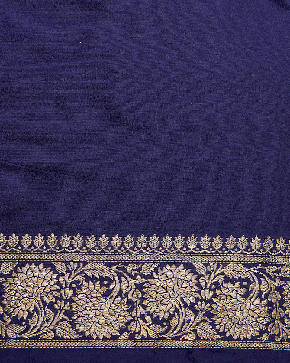 Dark_Blue_Banarasi_Handloom_Saree_with_Kadhwa_Meenakari_Booti_and_Floral_Border_WeaverStory_05