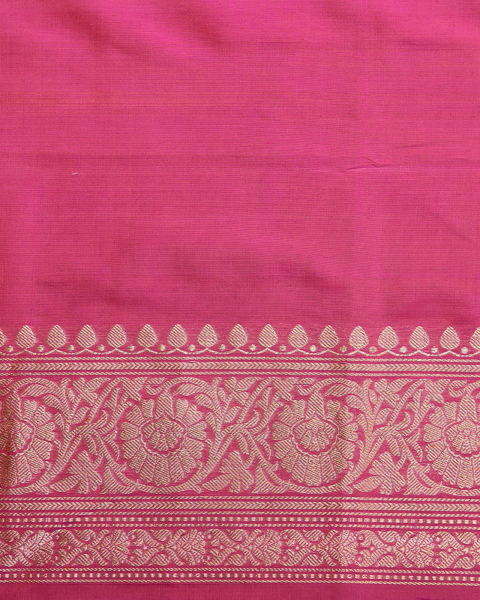 Pink_Dual_tone_Banarasi_Handloom_Saree_with_Kadhwa_Floral_Border_and_Paisley_Motifs_WeaverStory_05