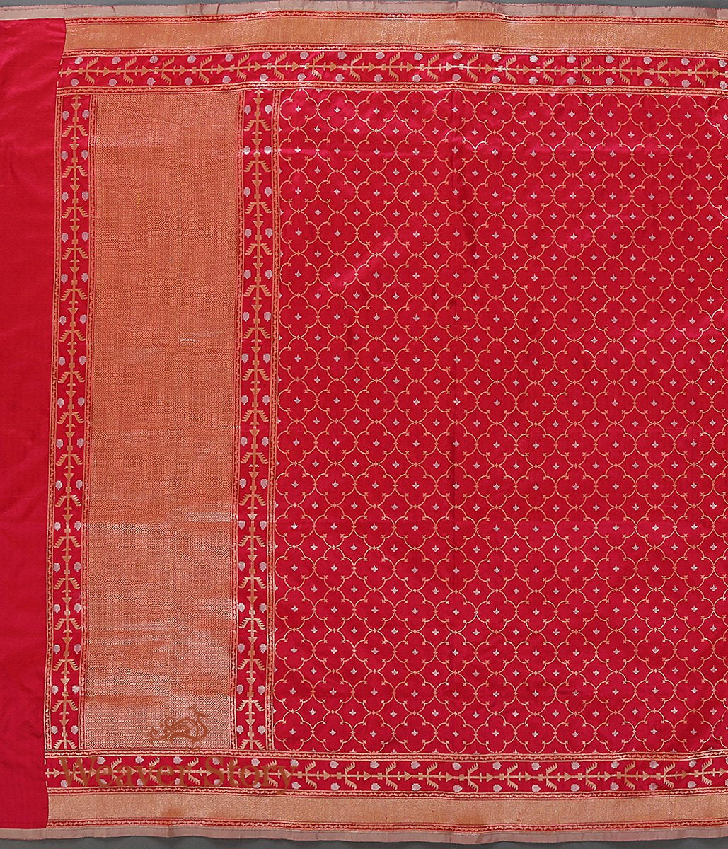 Handloom_Rani_Pink_Jamdani_Dupatta_WeaverStory_02