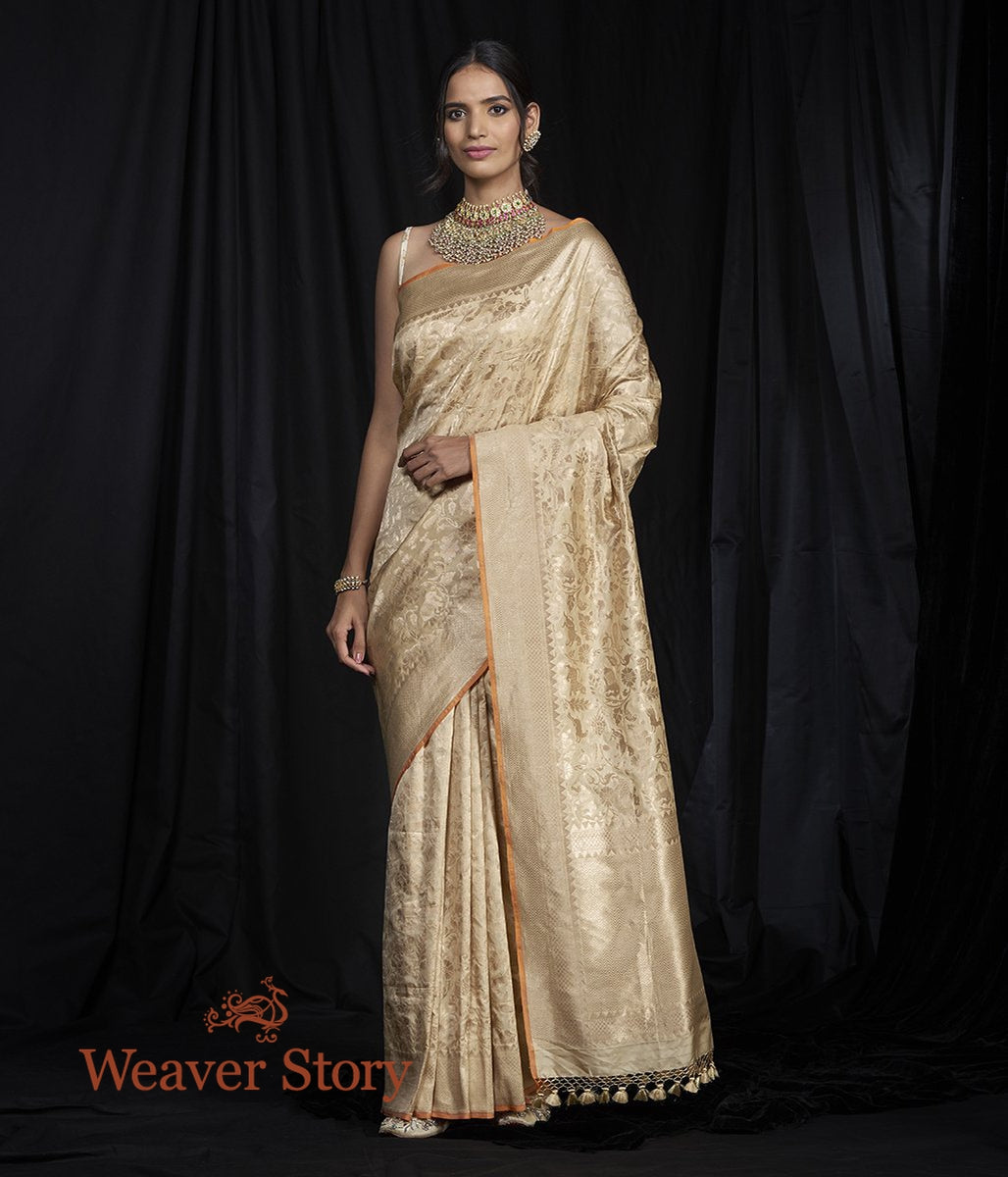 Handwoven_Beige_Cutwork_Shikargah_Saree_WeaverStory_02
