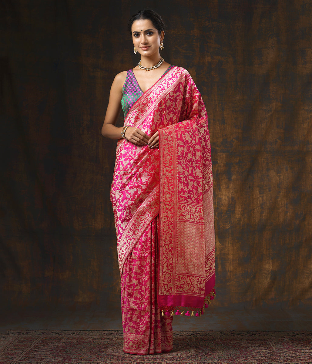 Handloom_Banarasi_Shikargah_Saree_Woven_in_Kadhwa_Weave_WeaverStory_02