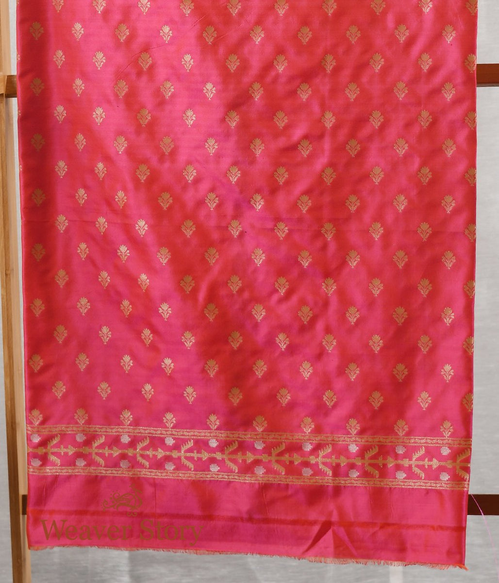 Handwoven_Orange_and_Pink_Katan_Silk_Suit_Set_WeaverStory_02