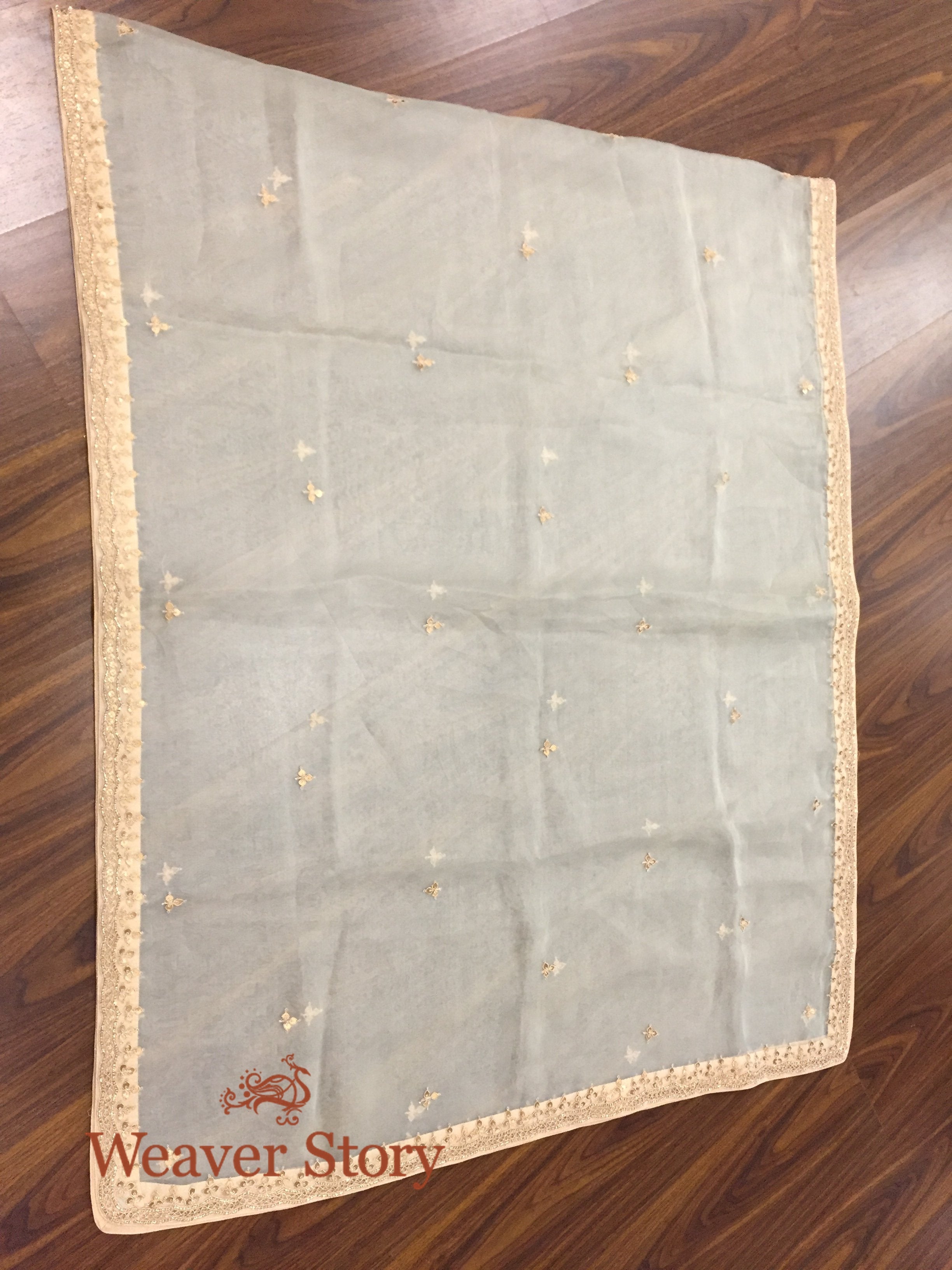 Handloom_Aqua_Blue_Dupatta_with_Zardozi_Work_WeaverStory_03