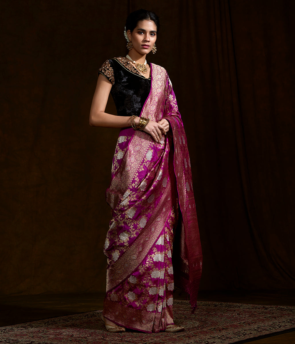 Purple_sona_rupa_kadhwa_banarasi_angoor_jangla_WeaverStory_02