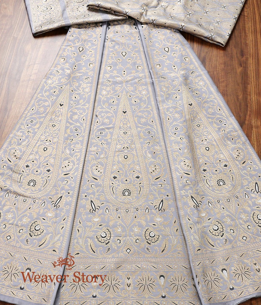 Handloom_Grey_Katan_Silk_Banarasi_Lehenga_with_Meenakari_WeaverStory_02