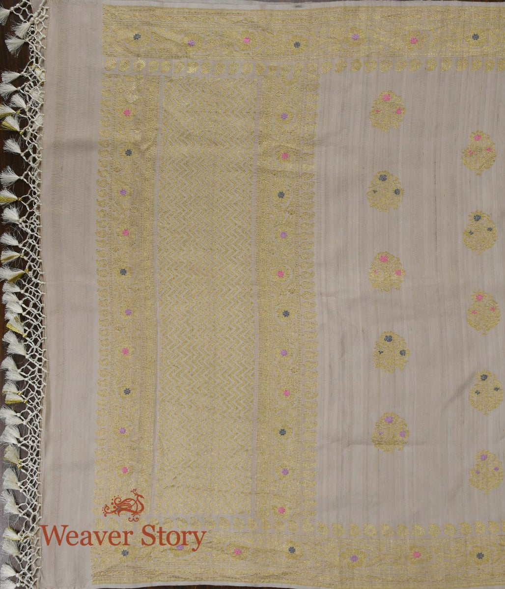 Handloom_Tusser_Kadhwa_Dupatta_with_Meena_Booti_WeaverStory_02