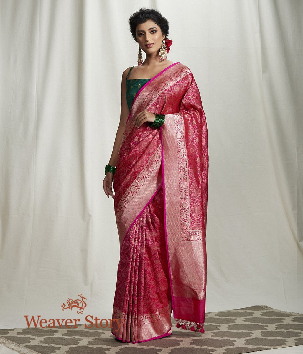 Handwoven_Pink_Zari_Weave_Tanchoi_Saree_WeaverStory_02