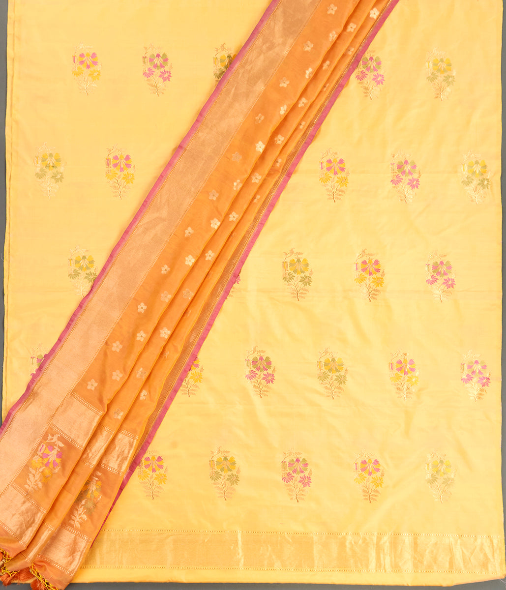 Suit_Set_-_Handwoven_Peach_and_Yellow_Dual_Tone_Kurta_Set_WeaverStory_02