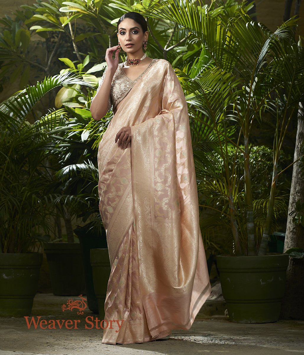 Handwoven_Powder_Pink_Shikargah_Jangla_Saree_WeaverStory_02