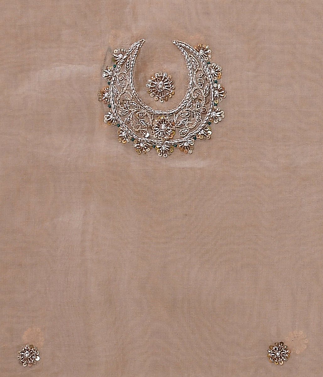 Handwoven_Peach_Organza_Chaand_Boota_Zardozi_Dupatta_WeaverStory_02