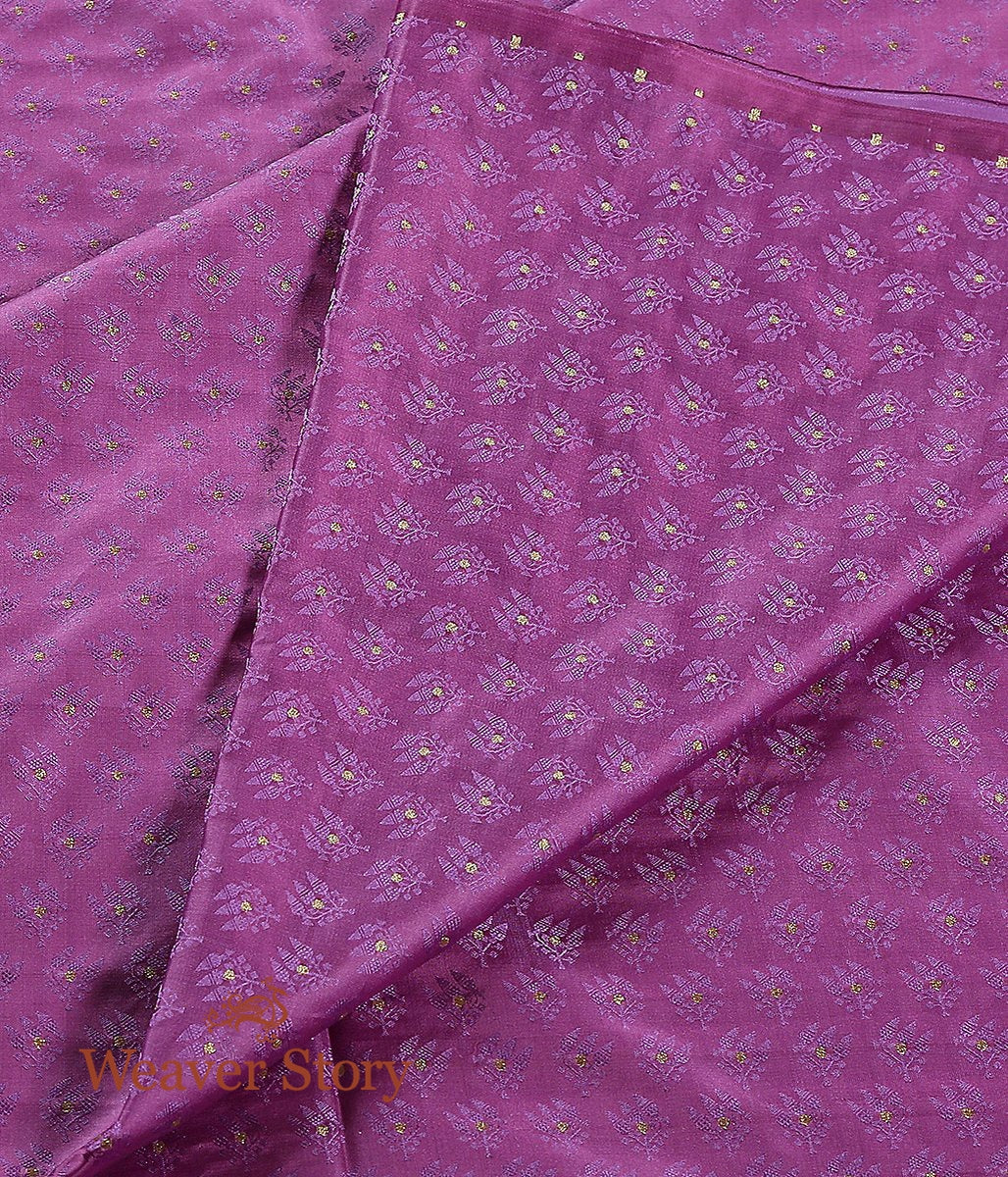 Handloom_Tanchoi_Zari_Booti_Fabric_Than_WeaverStory_02