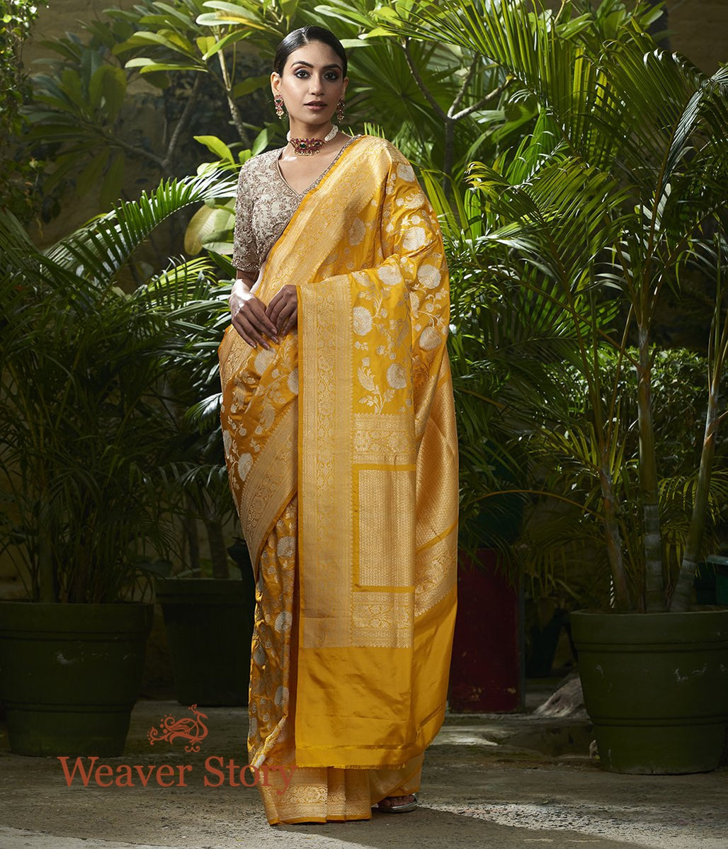 Handloom_Yellow_Sona_Rupa_Kadhwa_Jangla_Saree_WeaverStory_02