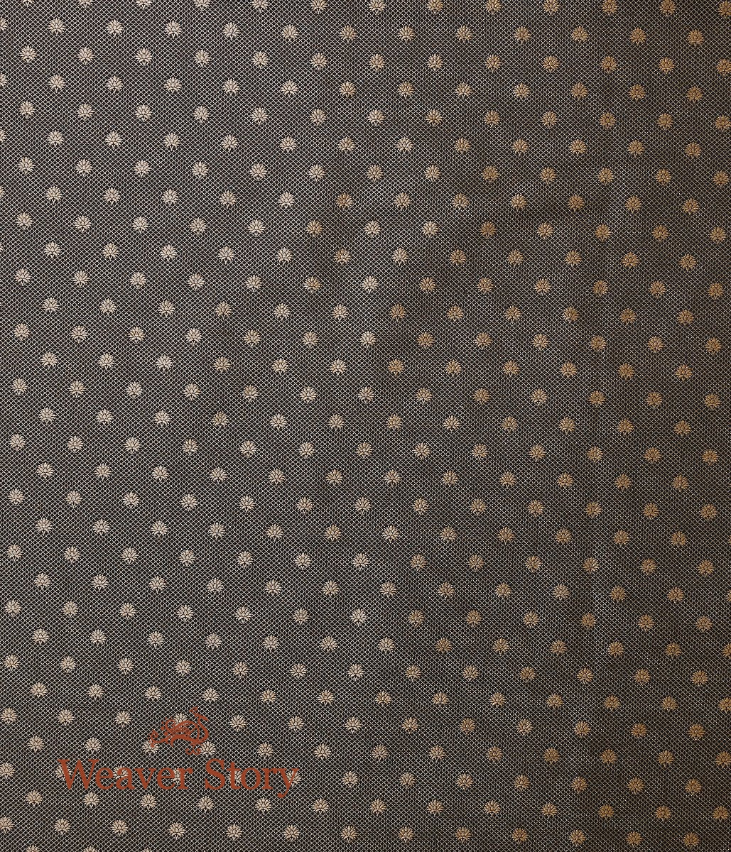 Handloom_Black_Tanchoi_Banarasi_Lehenga_Running_Fabrics_with_Borders_WeaverStory_02