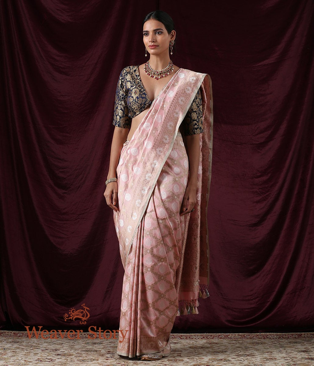 Handwoven_Pink_Banarasi_Saree_with_Cutwork_Weave_WeaverStory_02