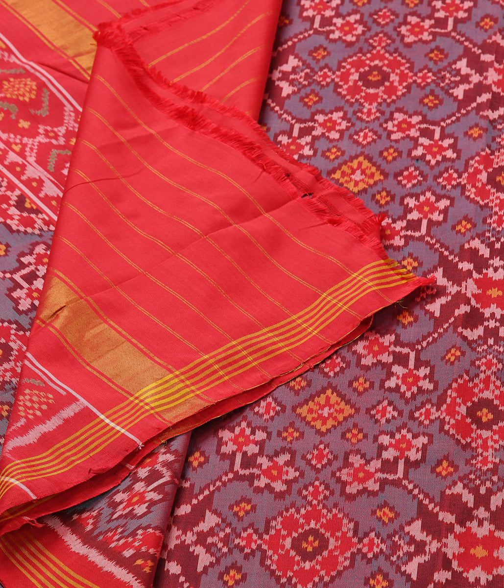 Handloom_Green_Red_Patola_Dupatta_WeaverStory_02