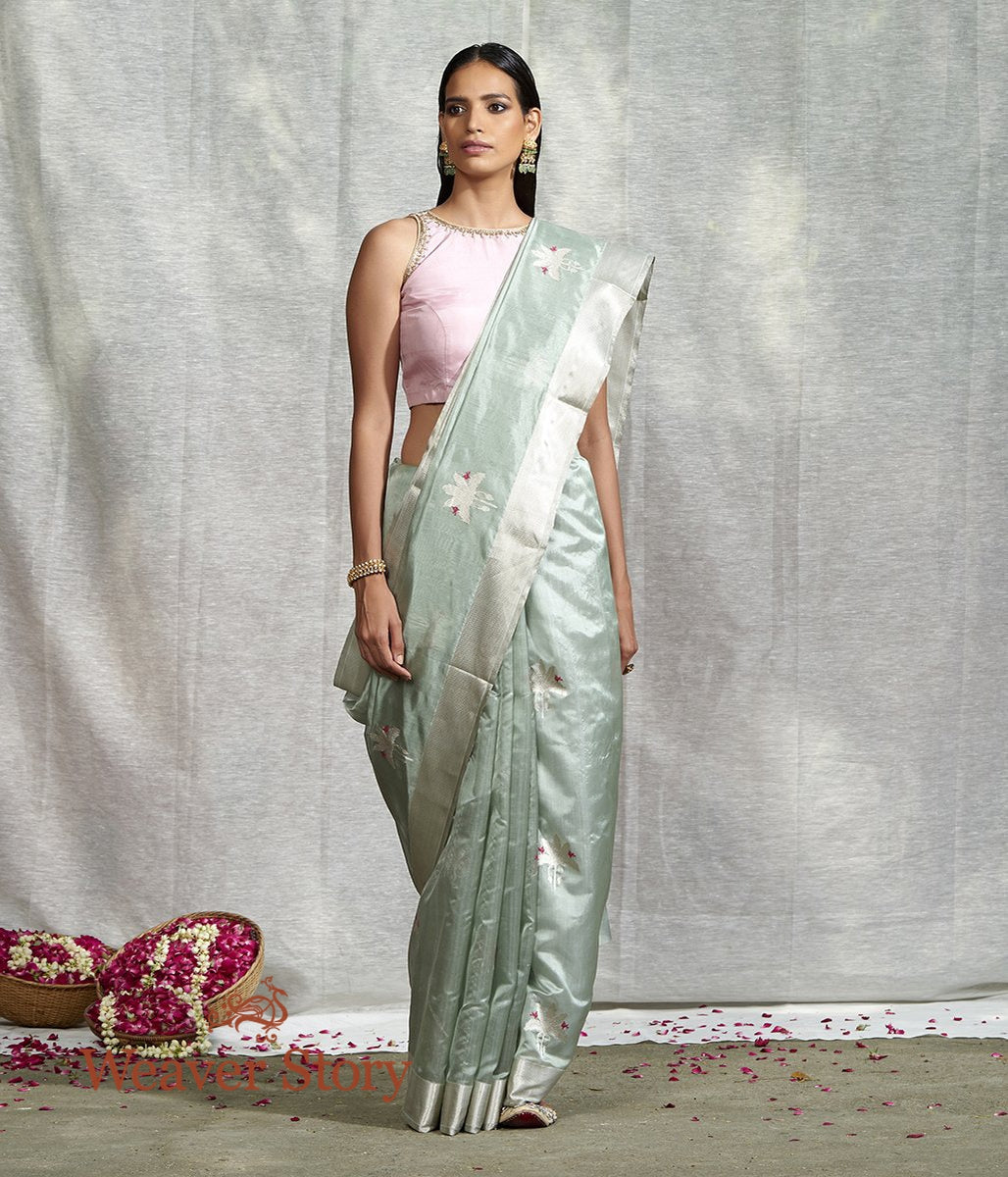 Handwoven_Powder_Blue_Silk_Chanderi_Saree_with_Birds_WeaverStory_02