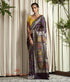 Handwoven_Banarasi_Baluchari_Saree_in_Dark_Purple_with_Elephant_Pallu_WeaverStory_02