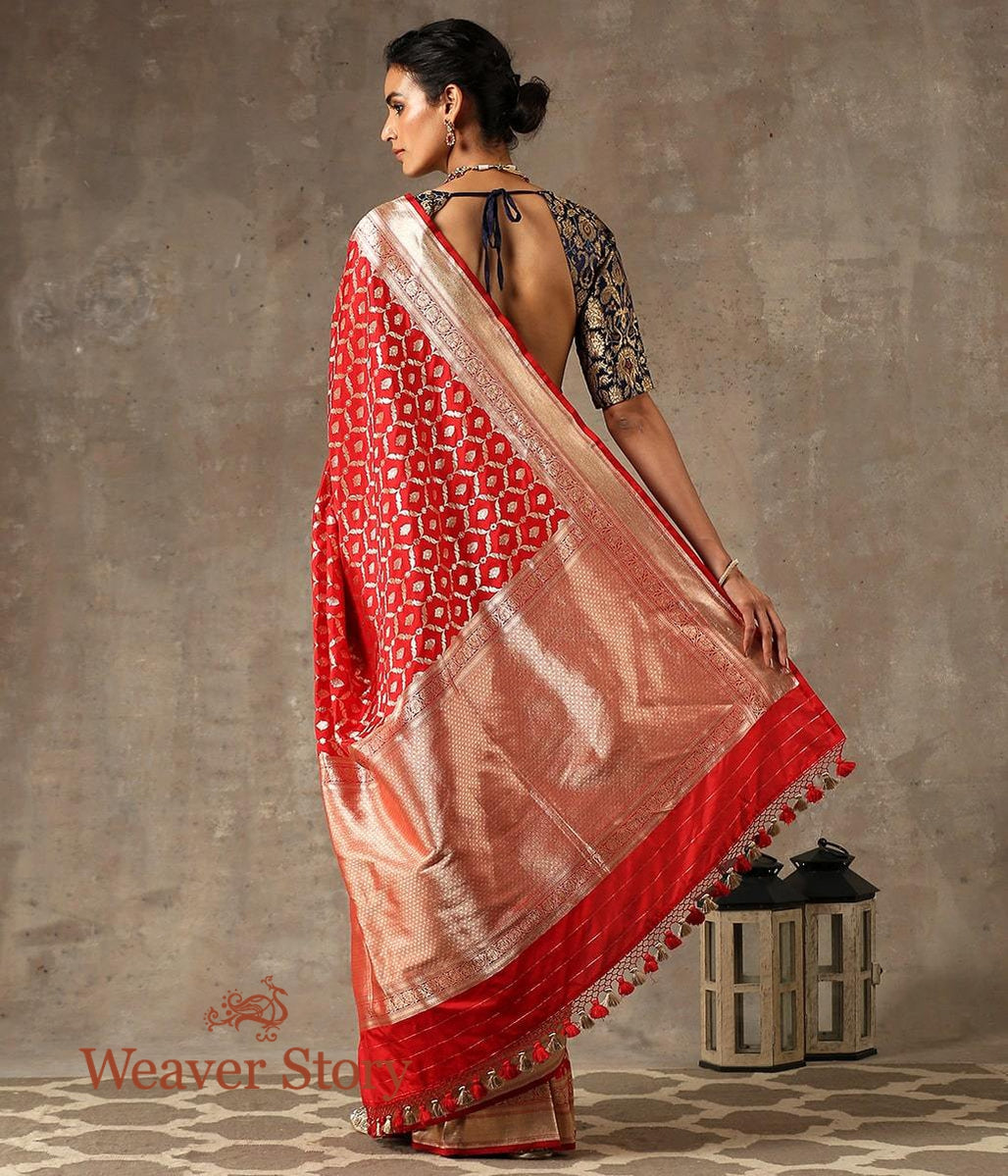 Handwoven_Red_Sona_Rupa_Meenakari_Jaal_Saree_WeaverStory_03