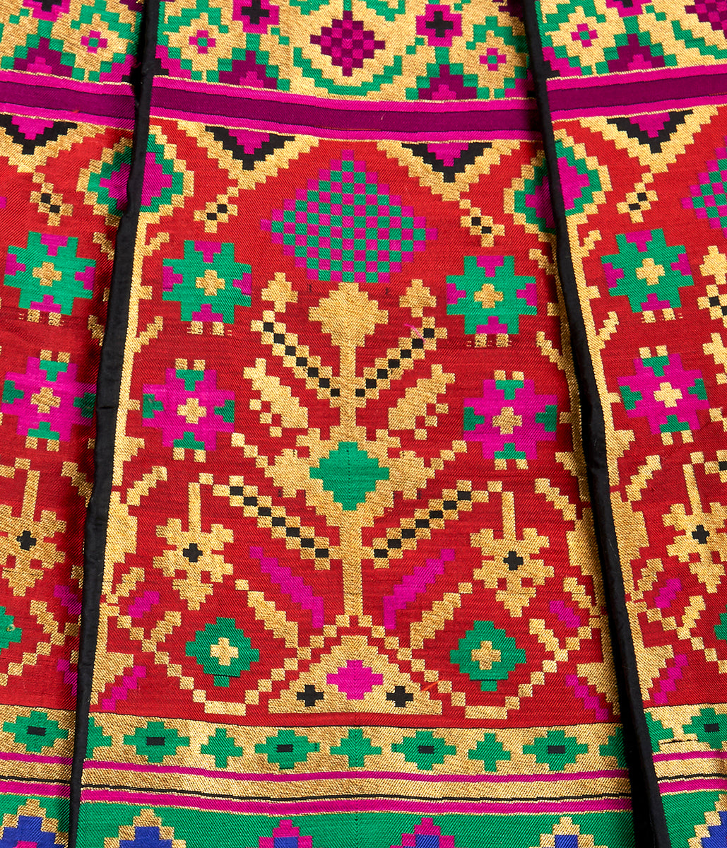 Handloom_Purple_Patola_Lehenga_with_Meenakari_work_WeaverStory_03