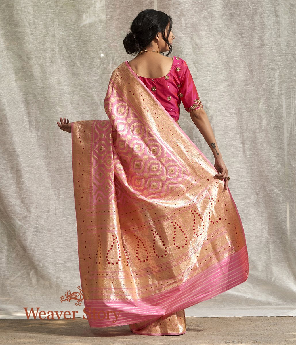Handloom_Pink_Katan_Silk_Saree_with_Tested_Zari_and_Meena_WeaverStory_03