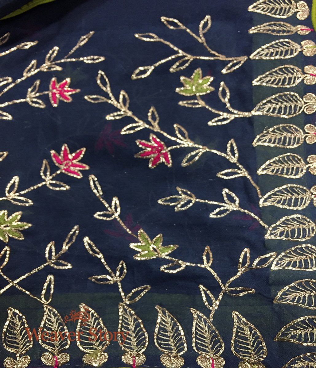 Handloom_Navy_Blue_Organza_Dupatta_with_Zardozi_and_Resham_Work_WeaverStory_03