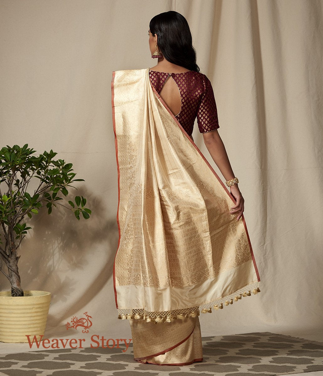 Handloom_Cream_and_Gold_Banarasi_Kimkhab_Saree_WeaverStory_03