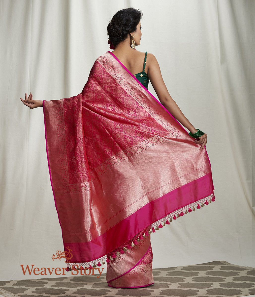 Handwoven_Pink_Zari_Weave_Tanchoi_Saree_WeaverStory_03