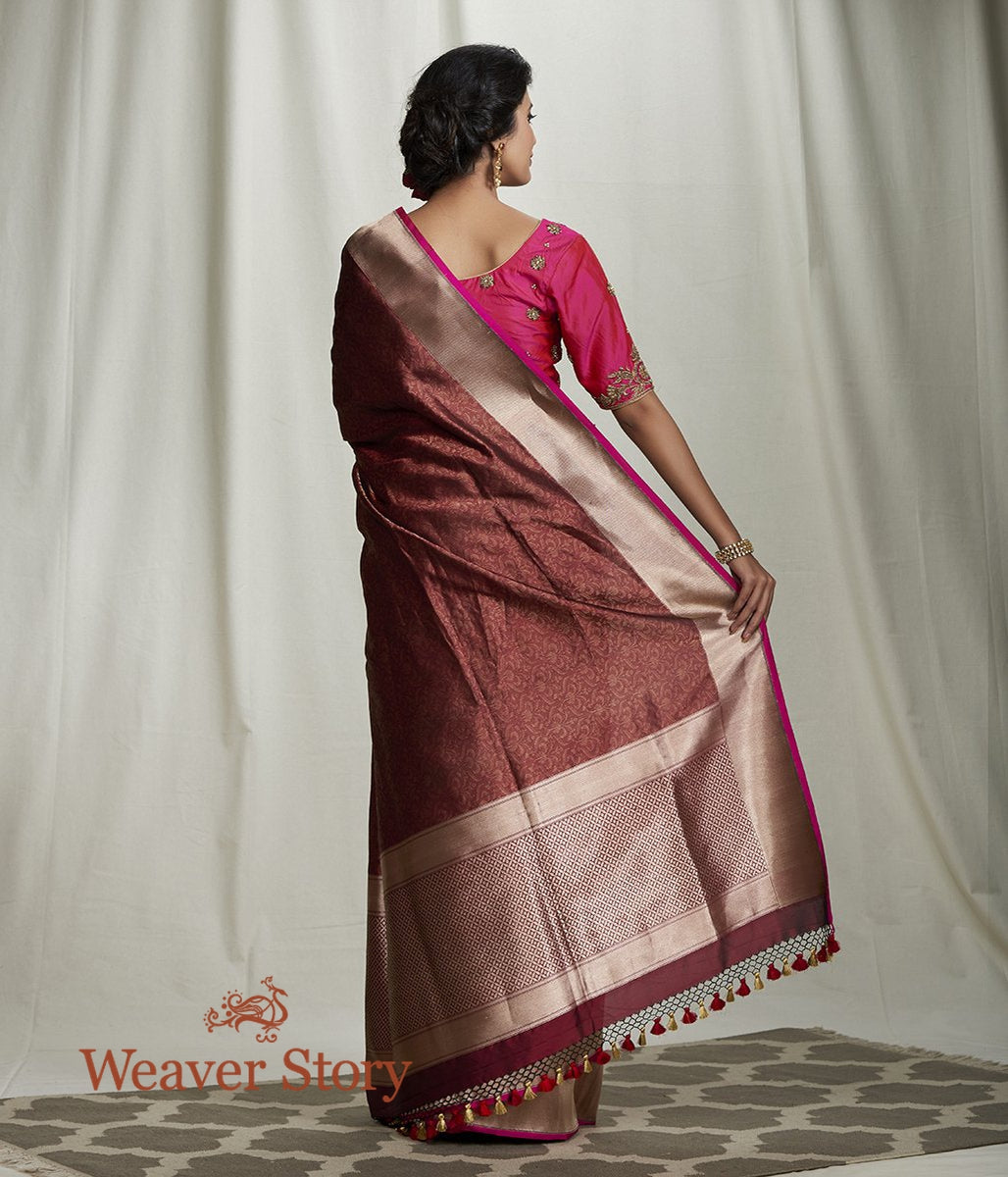 Handwoven_Brown_and_Copper_Zari_Tanchoi_with_Mehrab_Jaal_WeaverStory_03