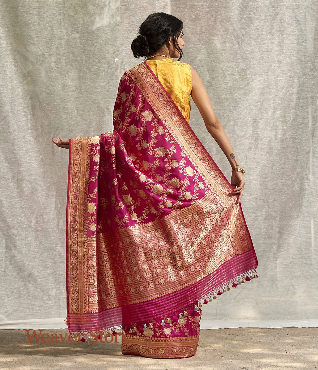 Handloom_Pink_Anaar_Jangla_Saree_WeaverStory_03