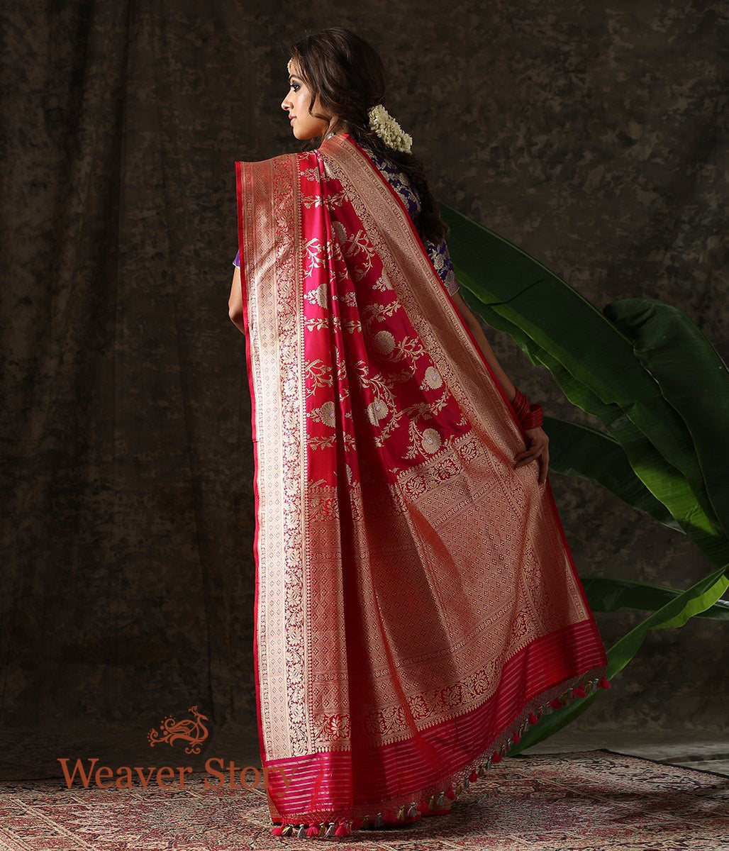 Handwoven_Pink_Sona_Rupa_Jangla_Saree_WeaverStory_03