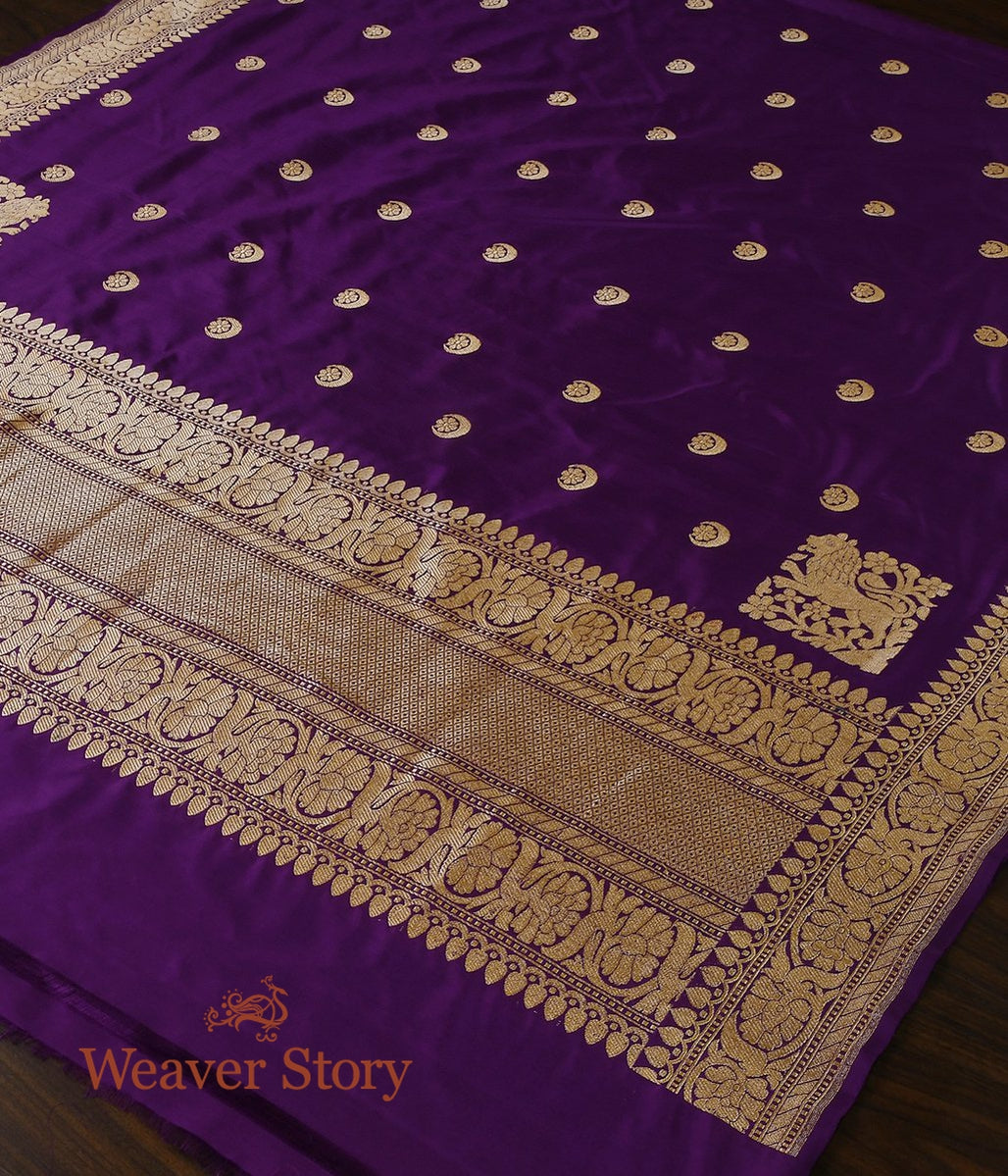 Handloom_Purple_Chaand_Boota_Dupatta_WeaverStory_03