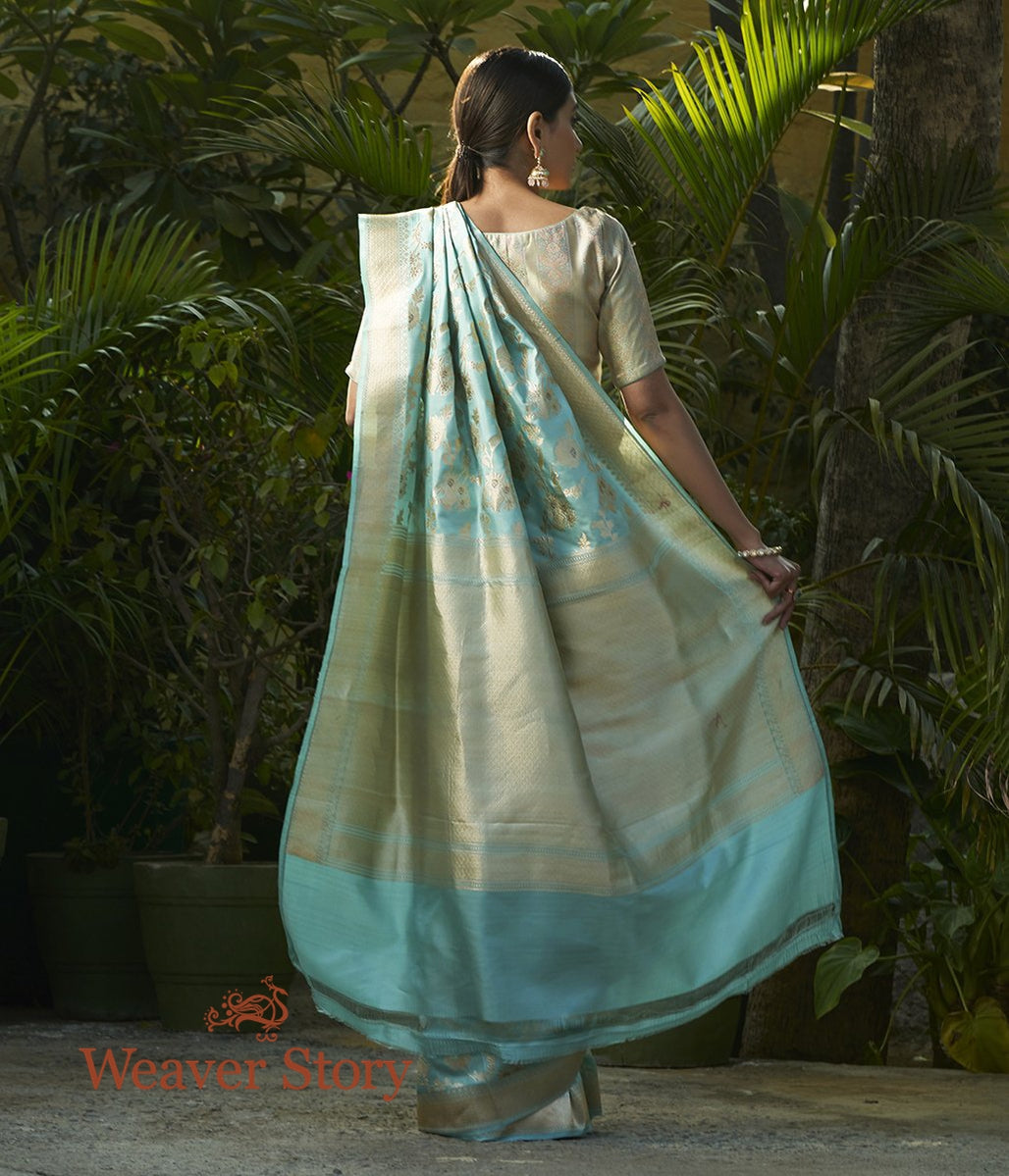 Handwoven_Powder_Blue_Jangla_Saree_with_Flower_Basket_Motifs_WeaverStory_03