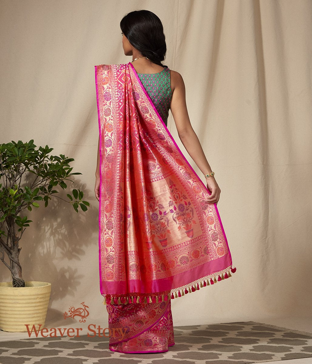 Handloom_Pink_Banarasi_Patola_Saree_with_Meenakari_WeaverStory_03