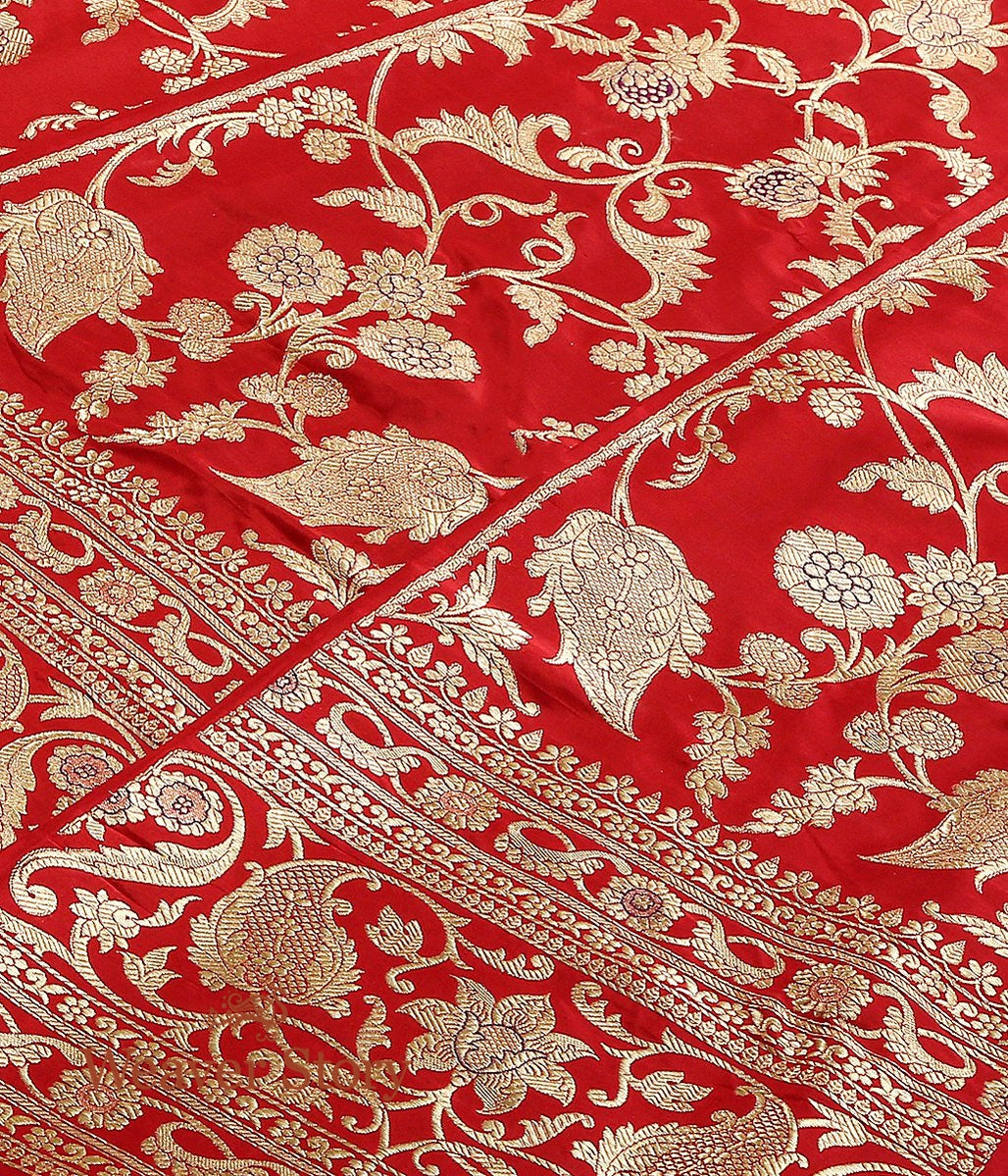 Handloom_Red_Banarasi_Lehenga_with_Meenakari_work_WeaverStory_03